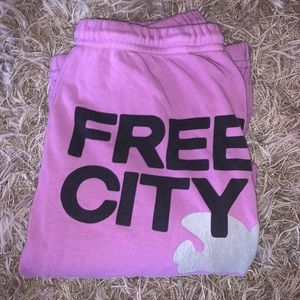 Free City Purple Sweatpants